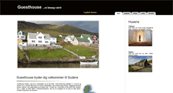 Desktop Screenshot of guest-house.dk